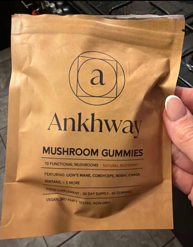 Customer photo review of Mushroom Gummies