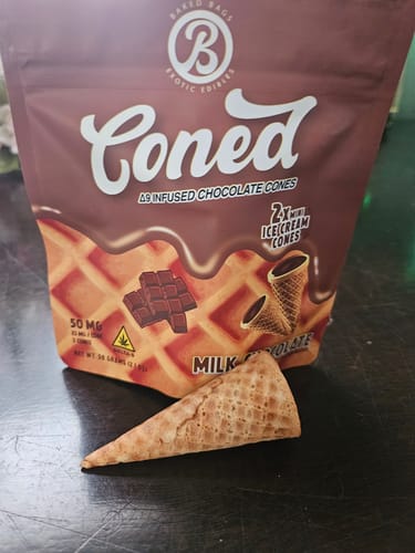 Customer photo review of CONED - MILK CHOCOLATE 2-PACK D9