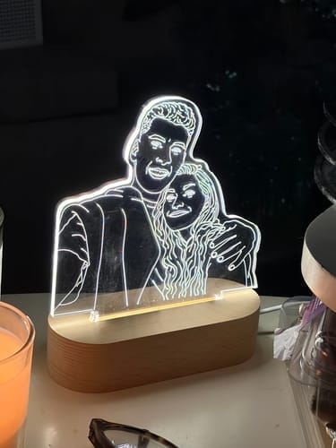 Customer photo review of Lampiece Lamp