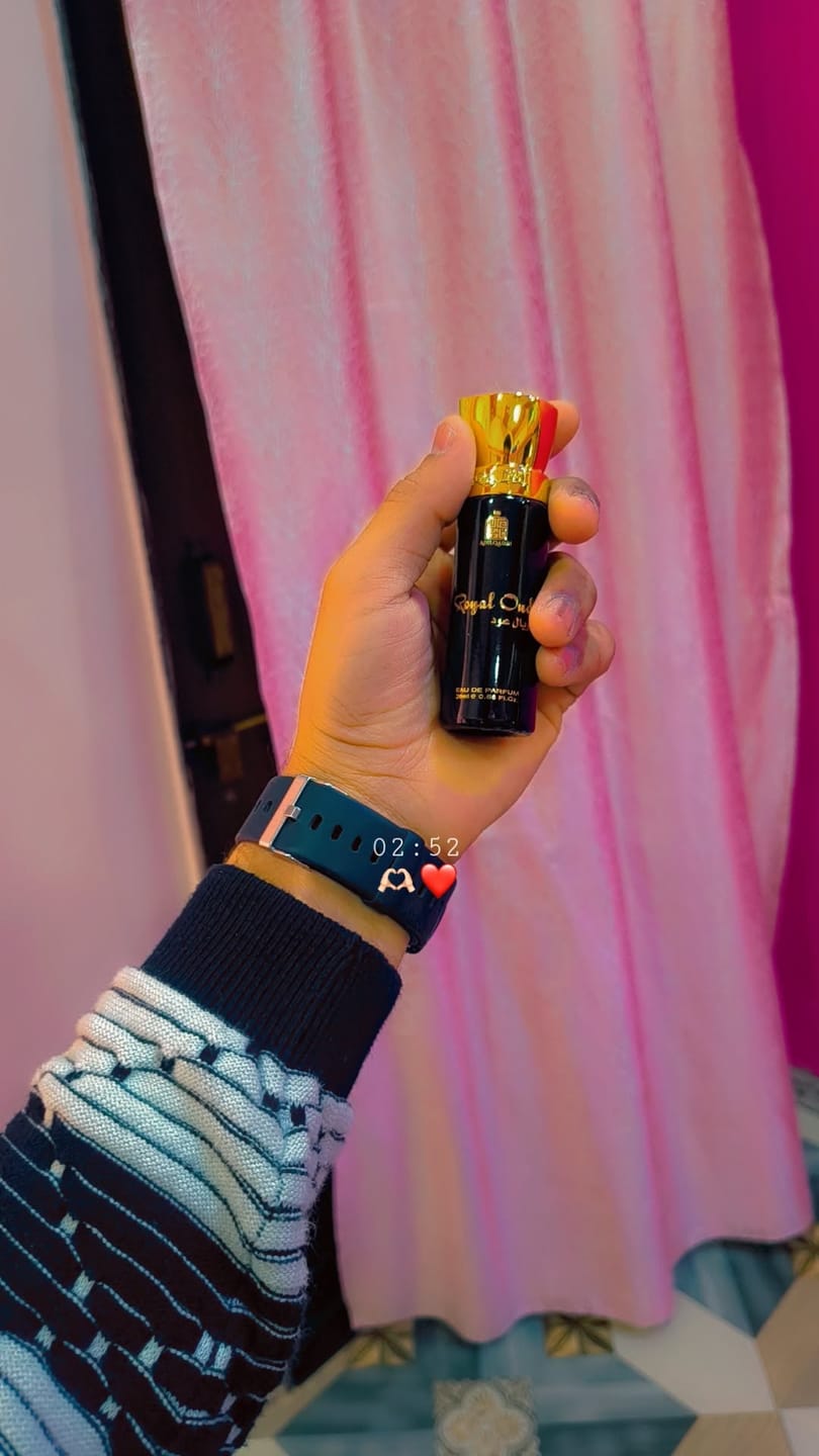Customer photo review of Royal Oudh Luxury Perfume Spray 20 ml