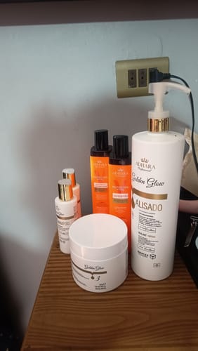 Customer photo review of Kit Alisado Profesional 1 Litro