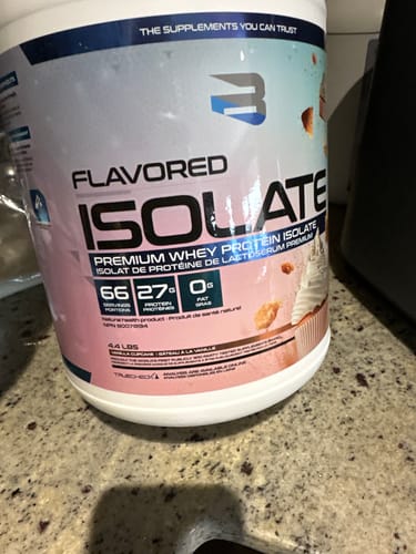 Customer photo review of Protein Isolate