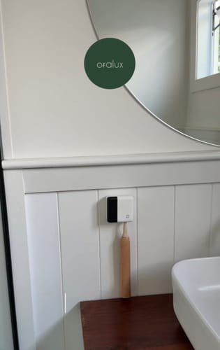 Customer photo review of Oralux UV Toothbrush Sanitizer