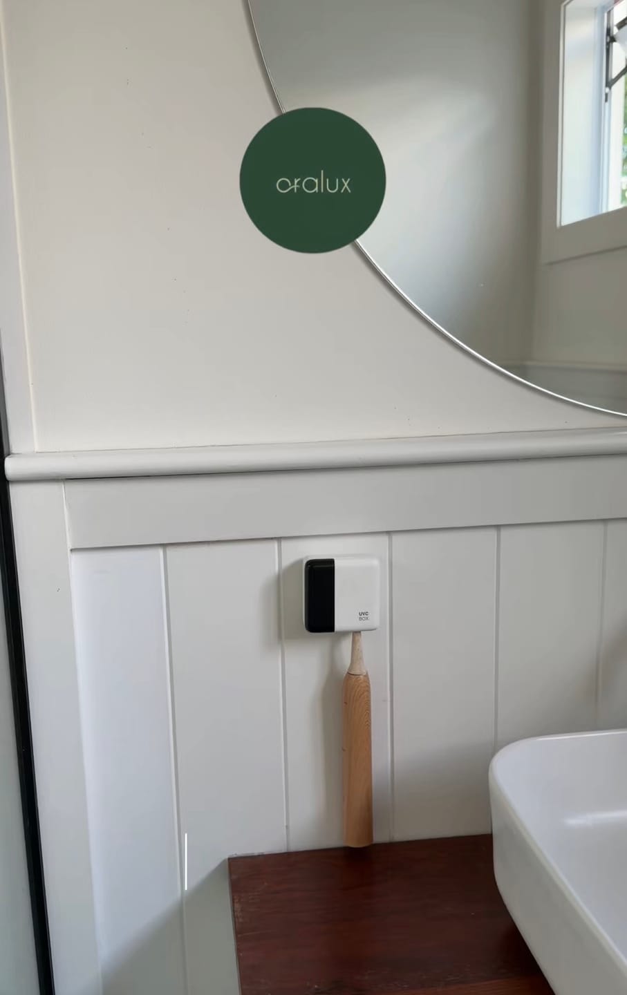 Customer photo review of Oralux UV Toothbrush Sanitizer