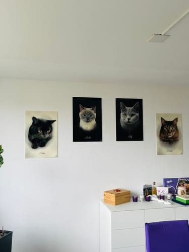 Customer photo review of Öl Pawtrait