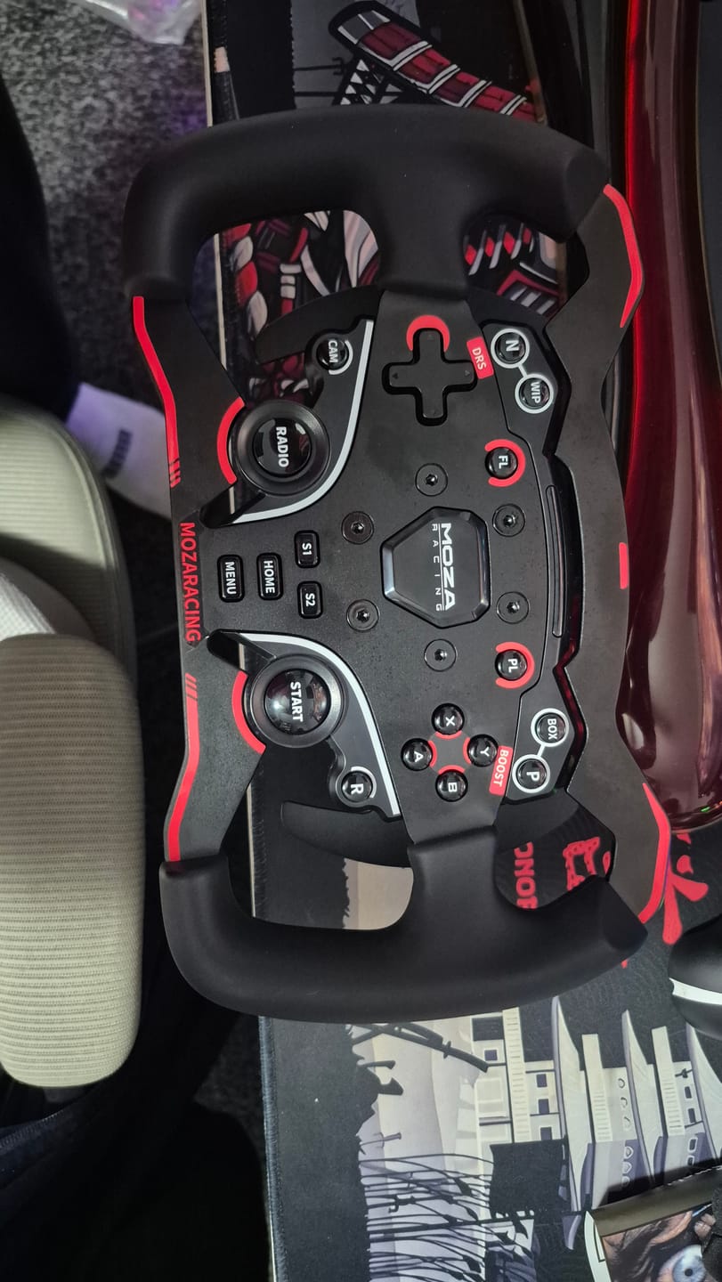 Customer photo review of MOZA RACING ES Formula Rim