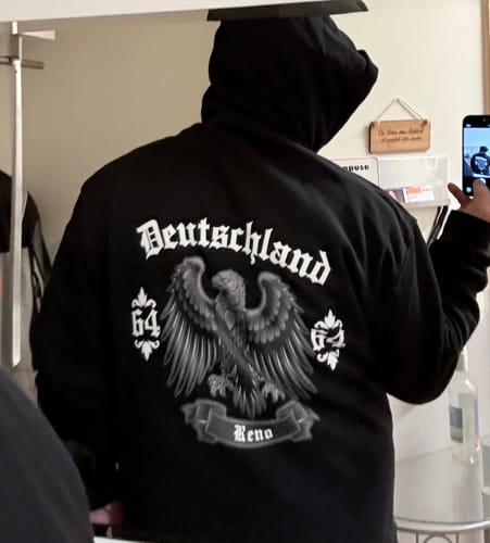 Customer photo review of Deutscher Adler Personalisiert