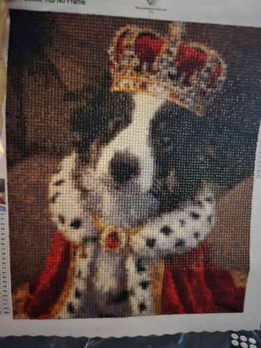 Customer photo review of Diamond Painting - Custom Photo