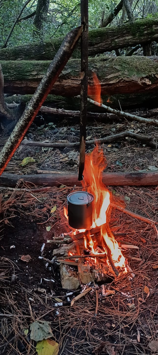Customer photo review of Folding Bail Handles for Nesting Cups | Fits Most Cup & Pot Sizes