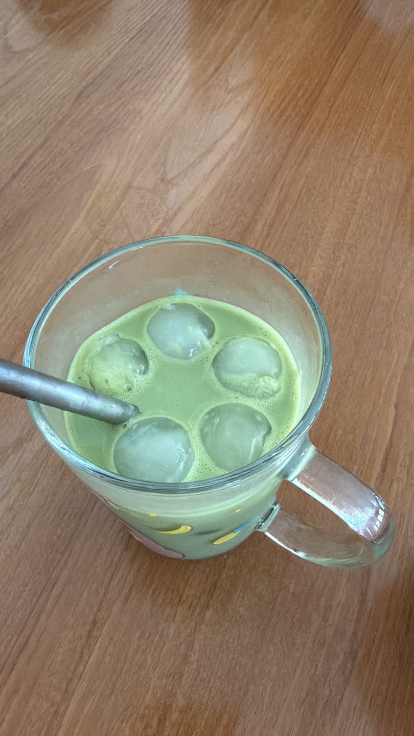 Customer photo review of Té Matcha Premium Coco