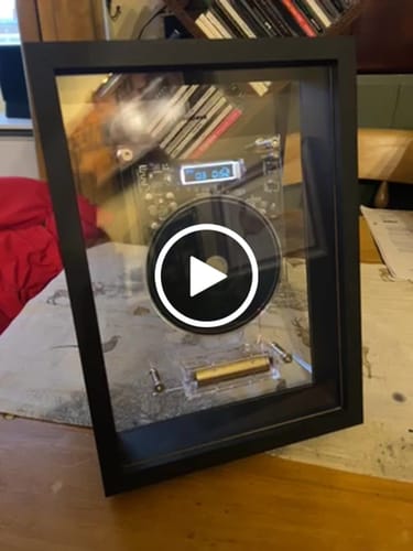 Customer video review of M1 Music Frame CD Player
