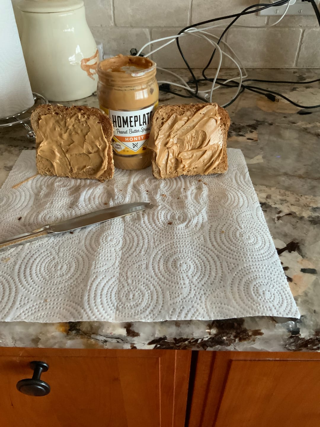 Customer photo review of Honey Peanut Butter (3 pack)