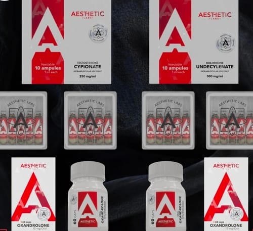 Customer photo review of Ciclo Intermedios Masa Magra Testosterona Cypionato + Boldenona + Oxandrolona Aesthetic Labs