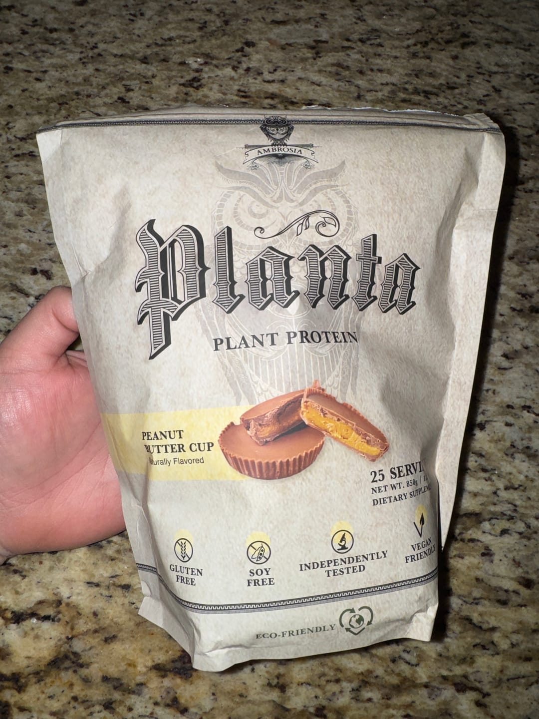 Customer photo review of Planta® - Premium Plant Protein (25 Servings)