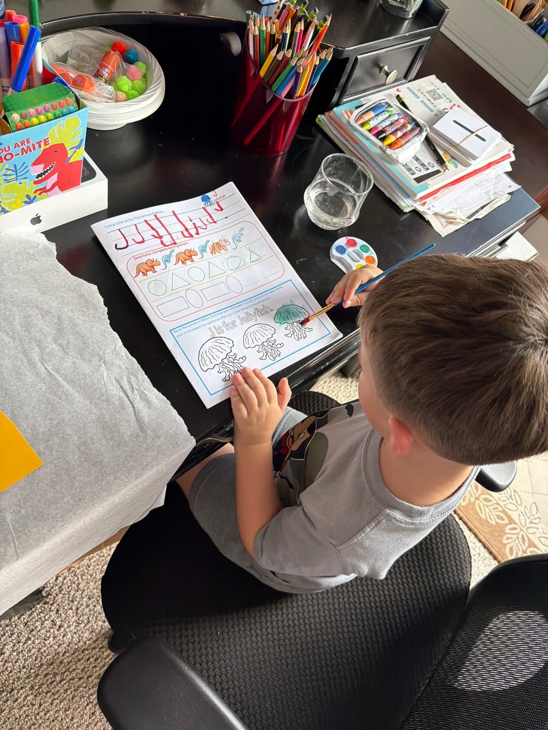 Customer photo review of The Preschool Box - Box 8