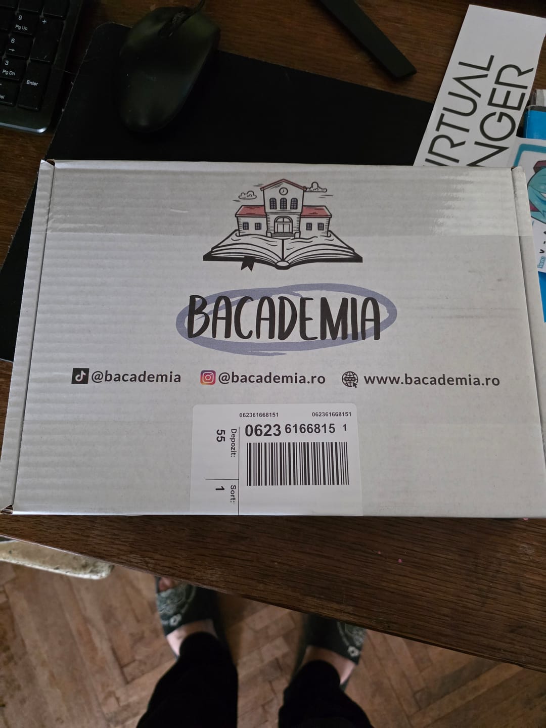 Customer photo review of Pachet Bacalaureat (Română + Matematică + Psihologie) Bacademia