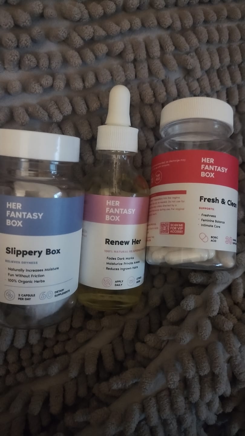 Customer photo review of Her Fantasy Bundle - Vaginal Care Products