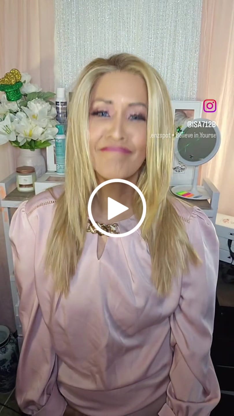 Customer video review of RISK TAKER - Wheat Honey Blonde