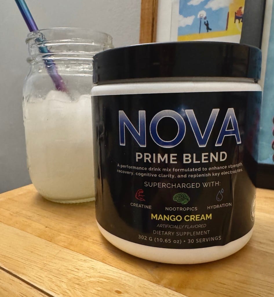 Customer photo review of Nova Prime Creatine Blend