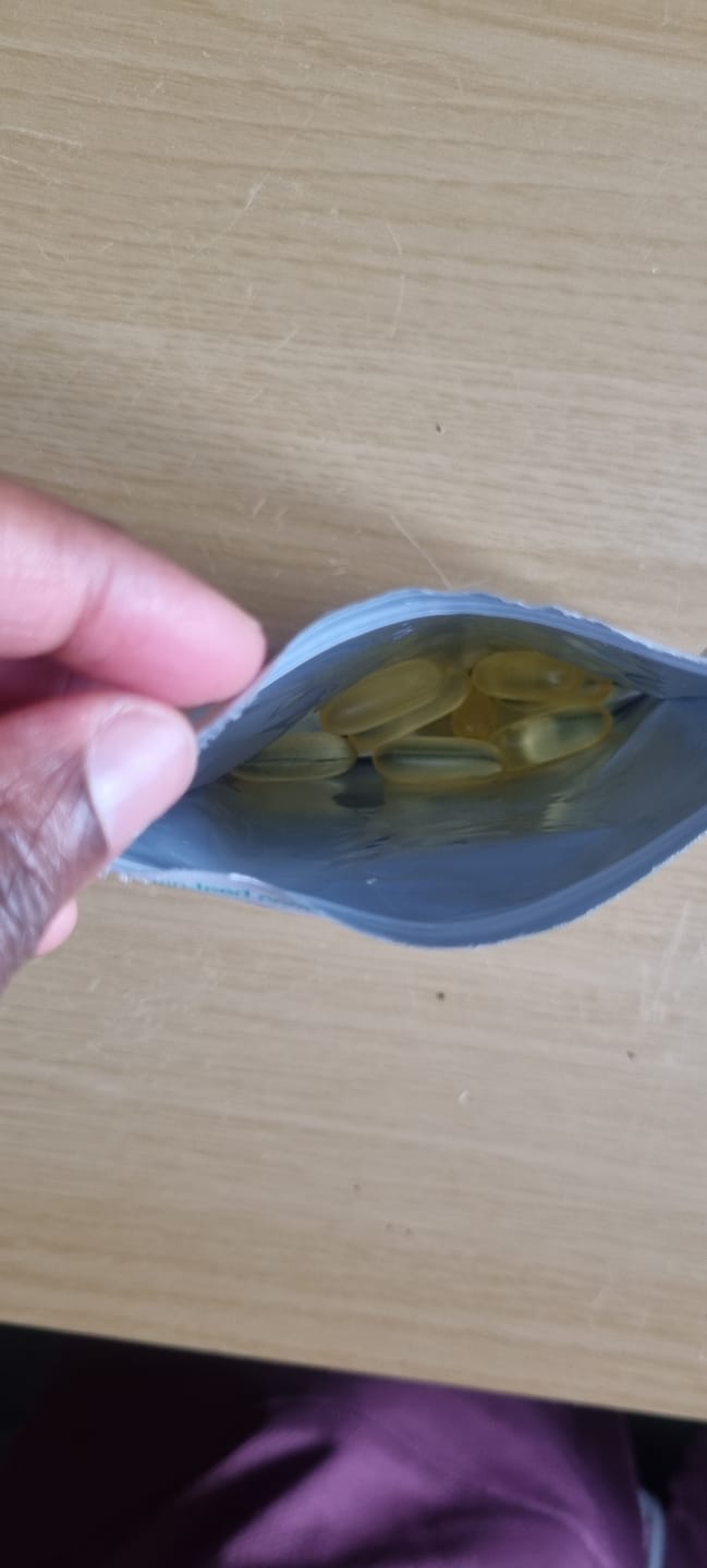 Customer photo review of Omega 3 plant based DHA 550mg sample