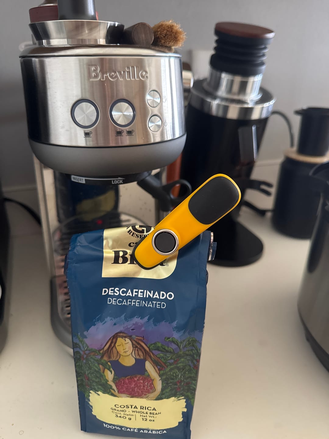 Customer photo review of COSTA RICAN DECAFFEINATED COFFEE