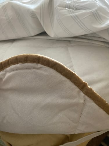 Customer photo review of 160x200 Yün Yatak Pedi Çift Kişilik 3 KG Merinos Kuzu Yünü