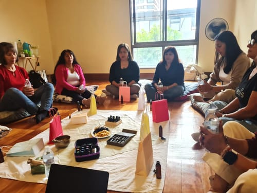 Customer photo review of Botella 60 ml plástico ámbar con spray negro 20/410