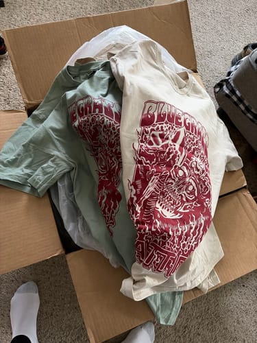 Customer photo review of UP-SP-81405 Blue Grass Tattoo - Brett Hoersting 100 Min Qty (Bulk)