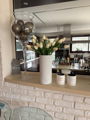 Customer photo review of Tulipes - Blanc (25 Tiges)