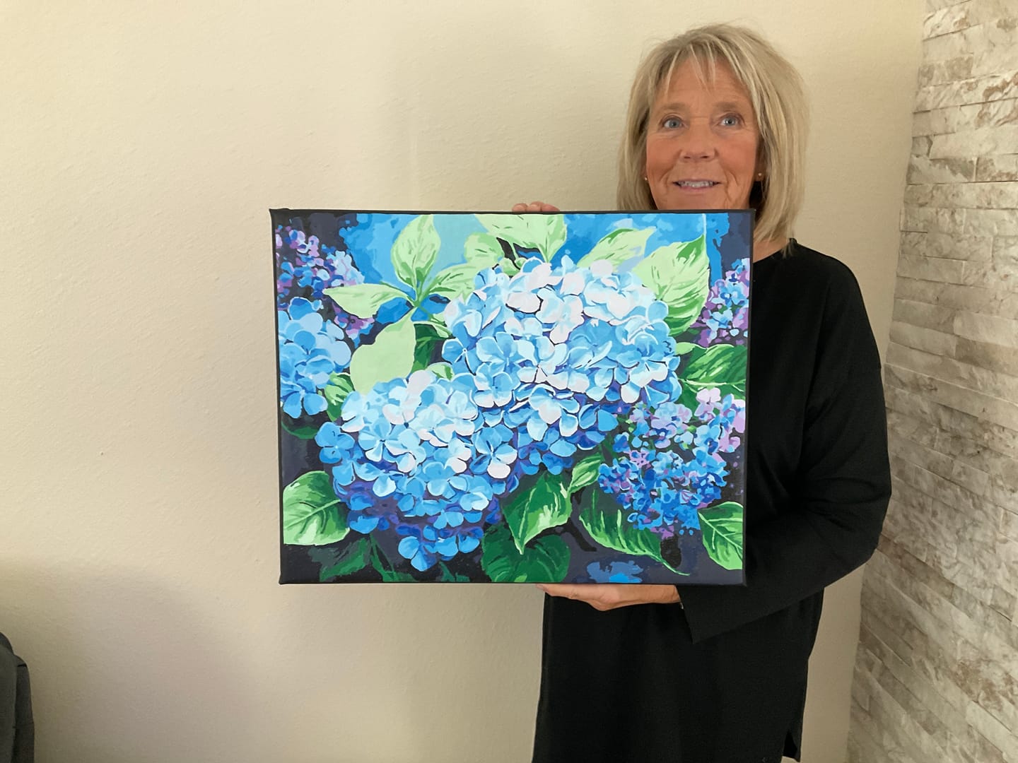 Customer photo review of Blue Hydrangea