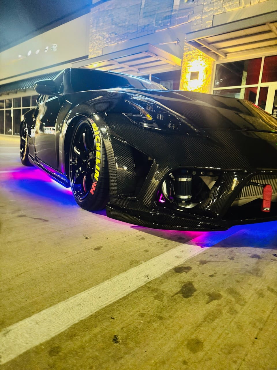 Customer photo review of ELGlow® PRO Universal Car Underglow Kit