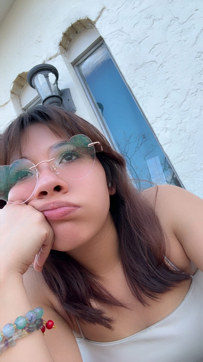 Customer photo review of Lovie Eyeglasses