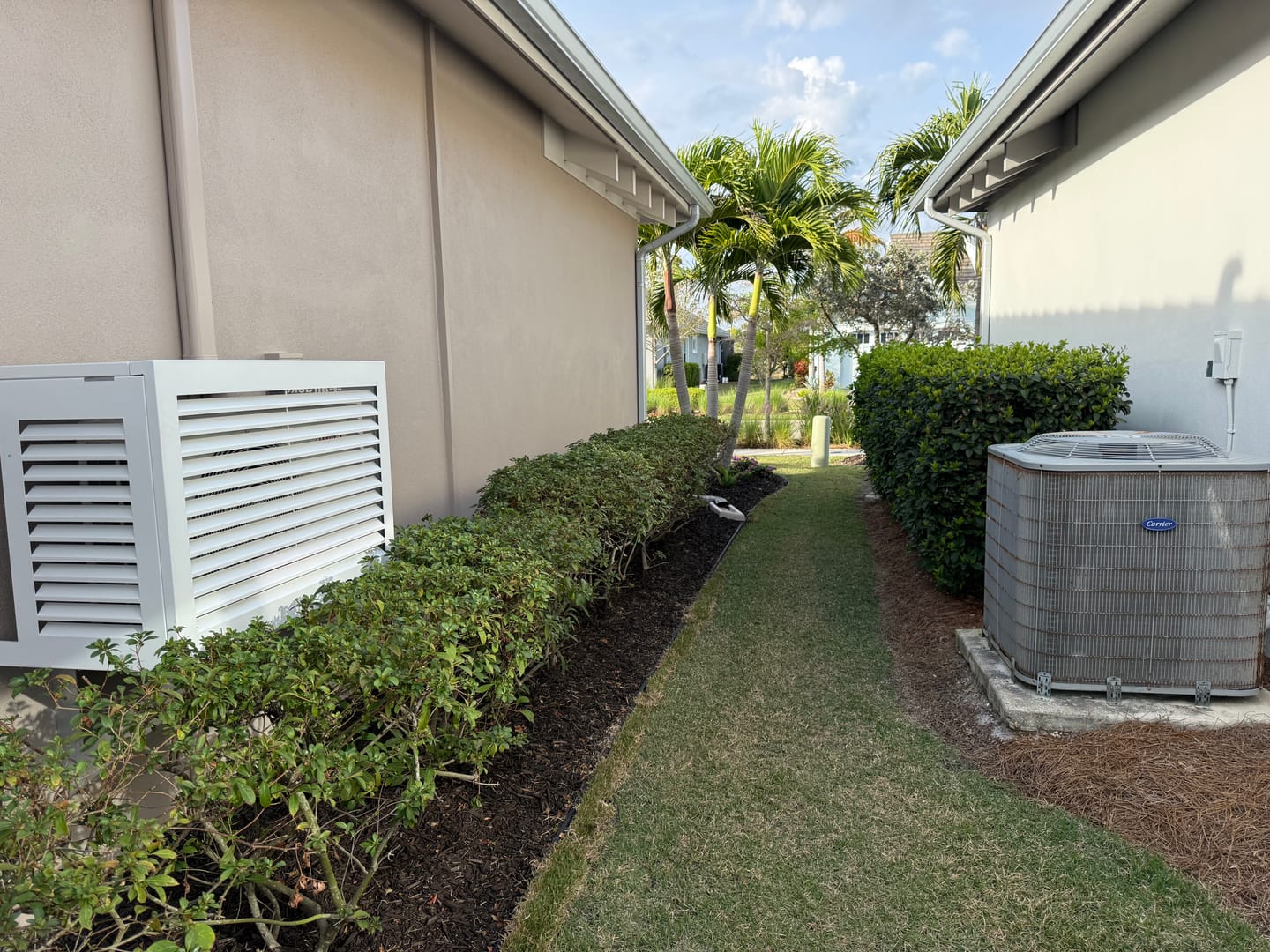 Customer photo review of Central AC Cover - White