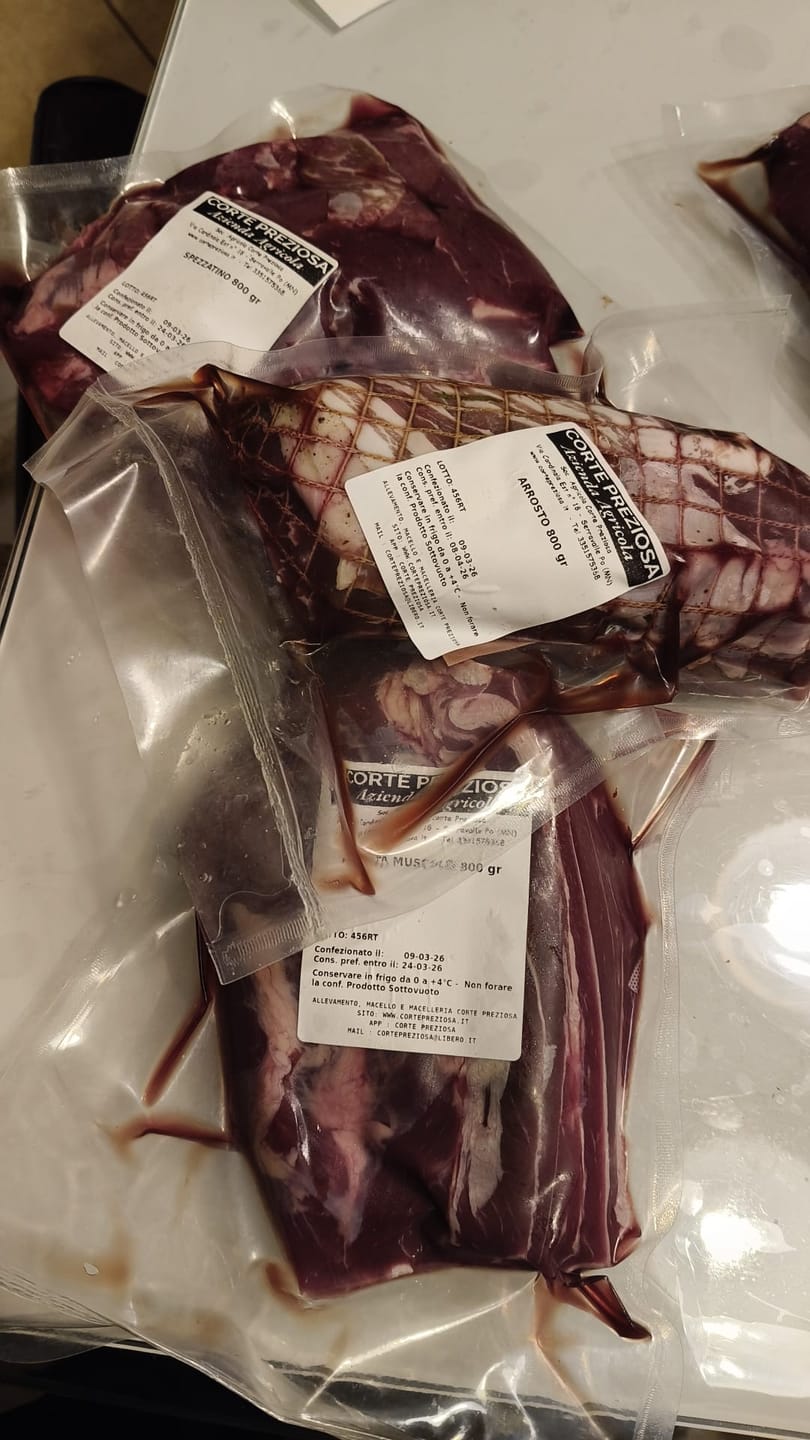 Customer photo review of Pacco Famiglia Scottona 6 Kg Grassfed