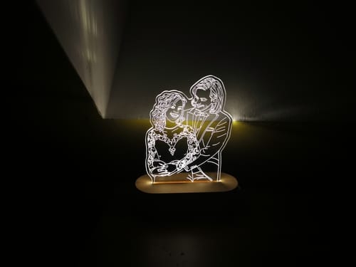 Customer photo review of Lampiece Lamp