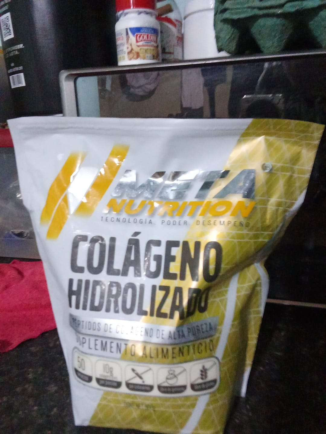 Customer photo review of Colágeno Hidrolizado de Alta Pureza 500g