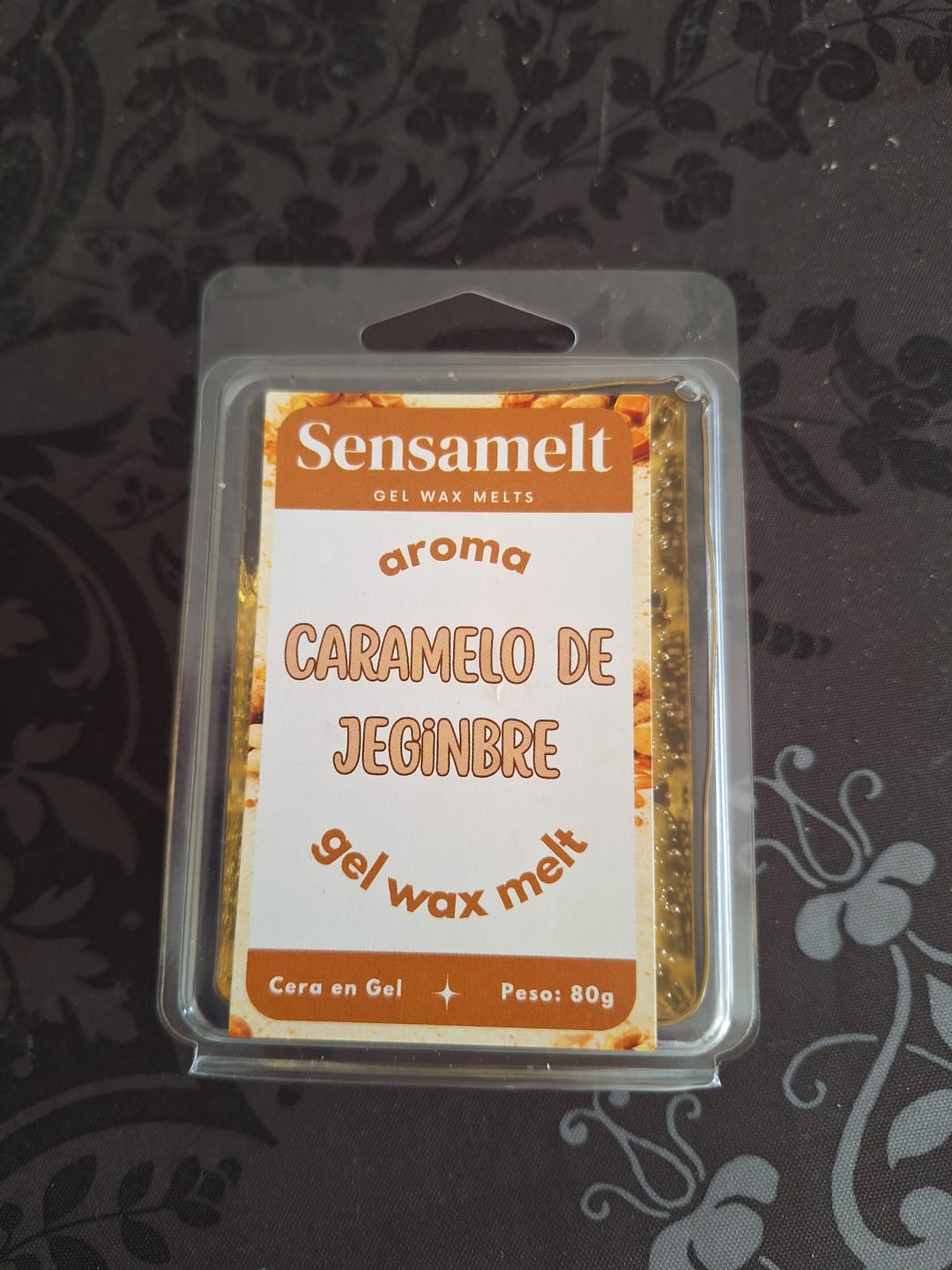 Customer photo review of Caramelo de Jengibre - Gel wax melt