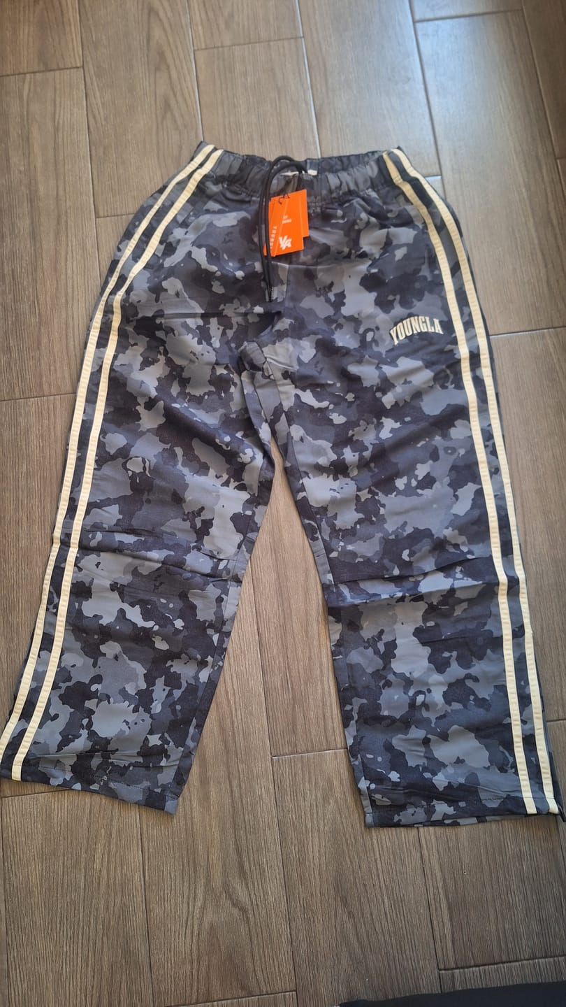 Customer photo review of 249 - Camo Flagship Track Pants