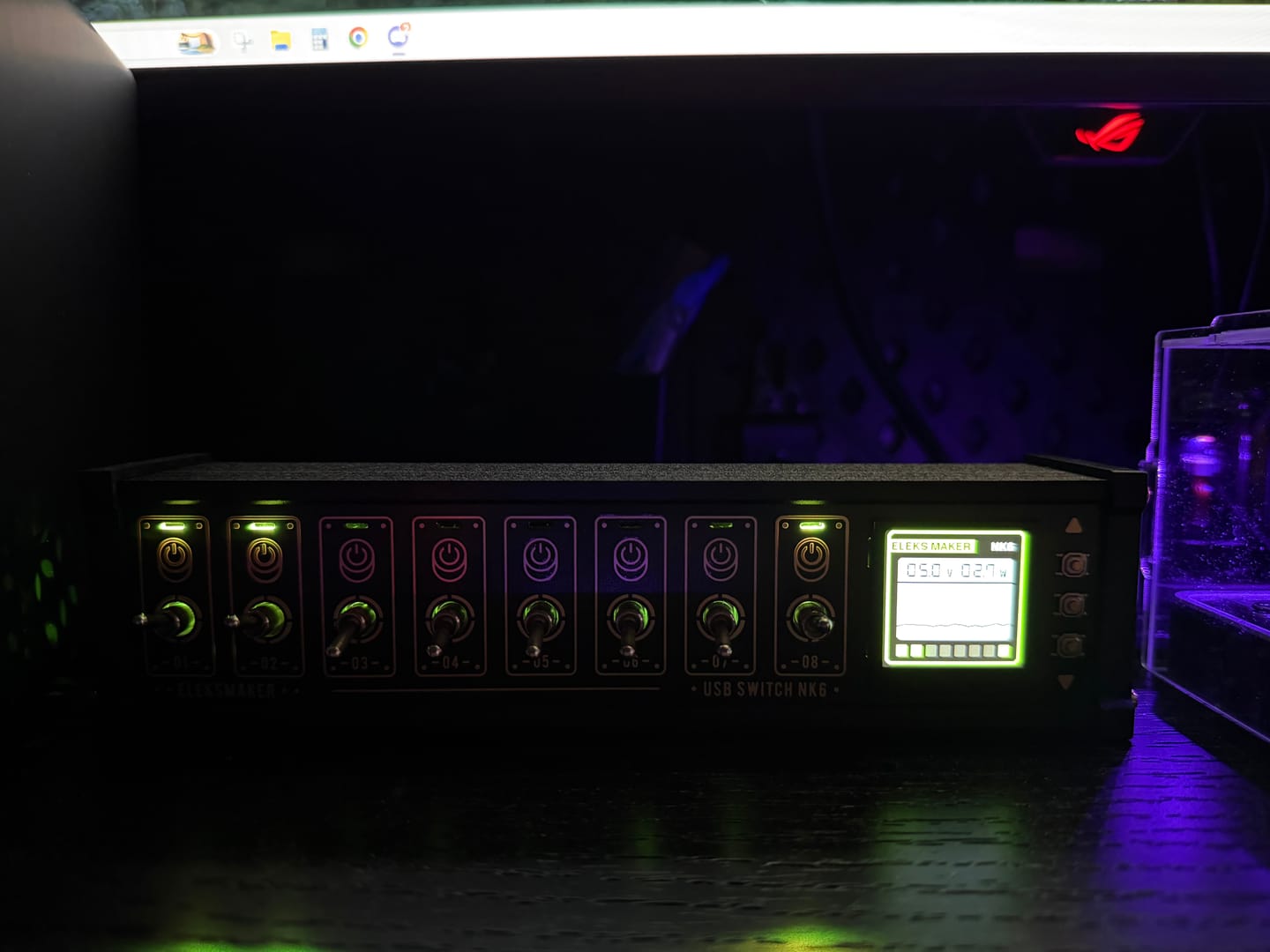 Customer photo review of NK6 | EleksMaker NK Series Blocky USB Hub