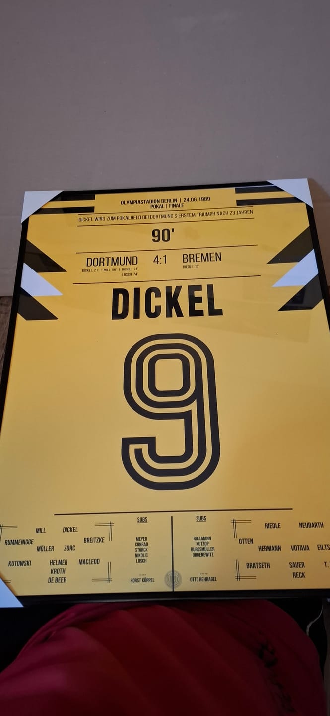 Customer photo review of Dickel wird zur Legende bei Dortmunds erstem Titelgewinn nach 23 Jahren