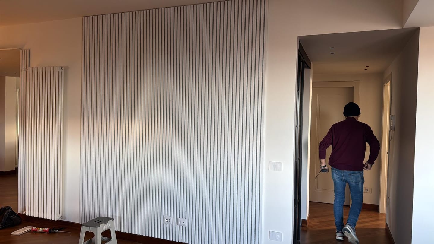 Customer photo review of Dogato acustico in legno | Bianco lucido