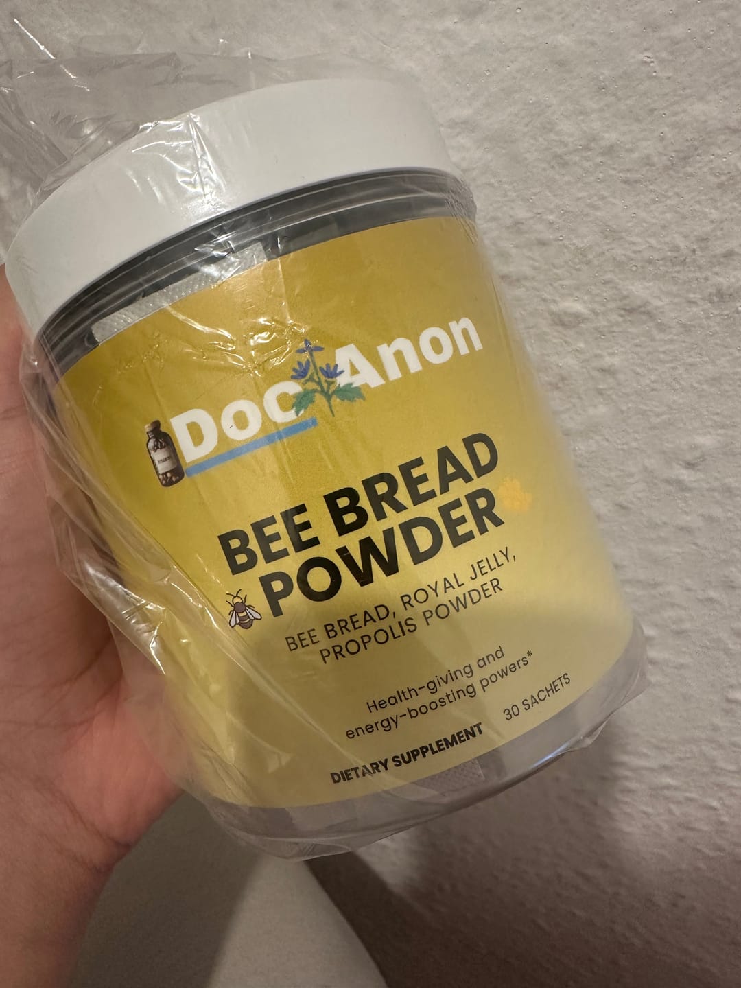 Customer photo review of Bee Bread Powder