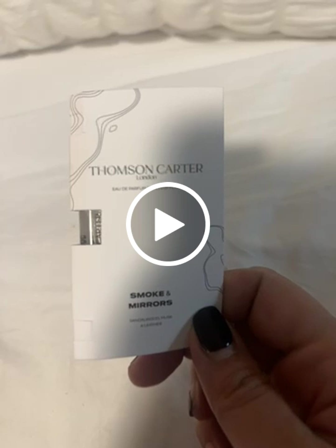 Customer video review of Smoke & Mirrors | Eau de Parfum | 2ml