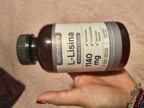 Customer photo review of L-Lisina