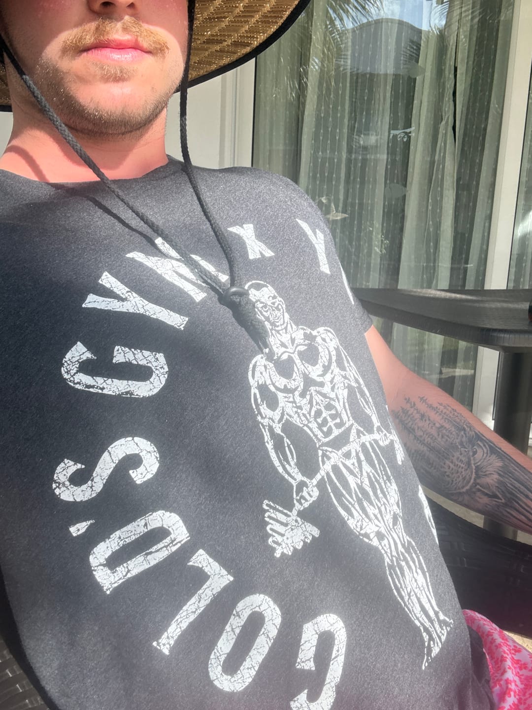 Customer photo review of 4206 - Gold's Gym Heather Tees