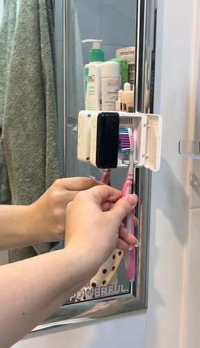 Customer photo review of Oralux UV Toothbrush Sanitizer