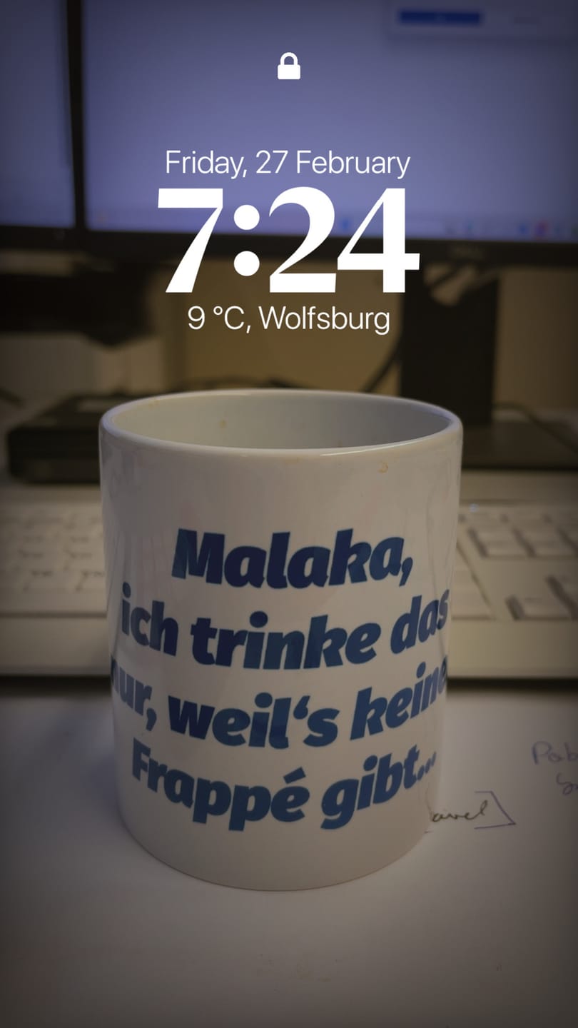 Customer photo review of Kein Frappé - Tasse
