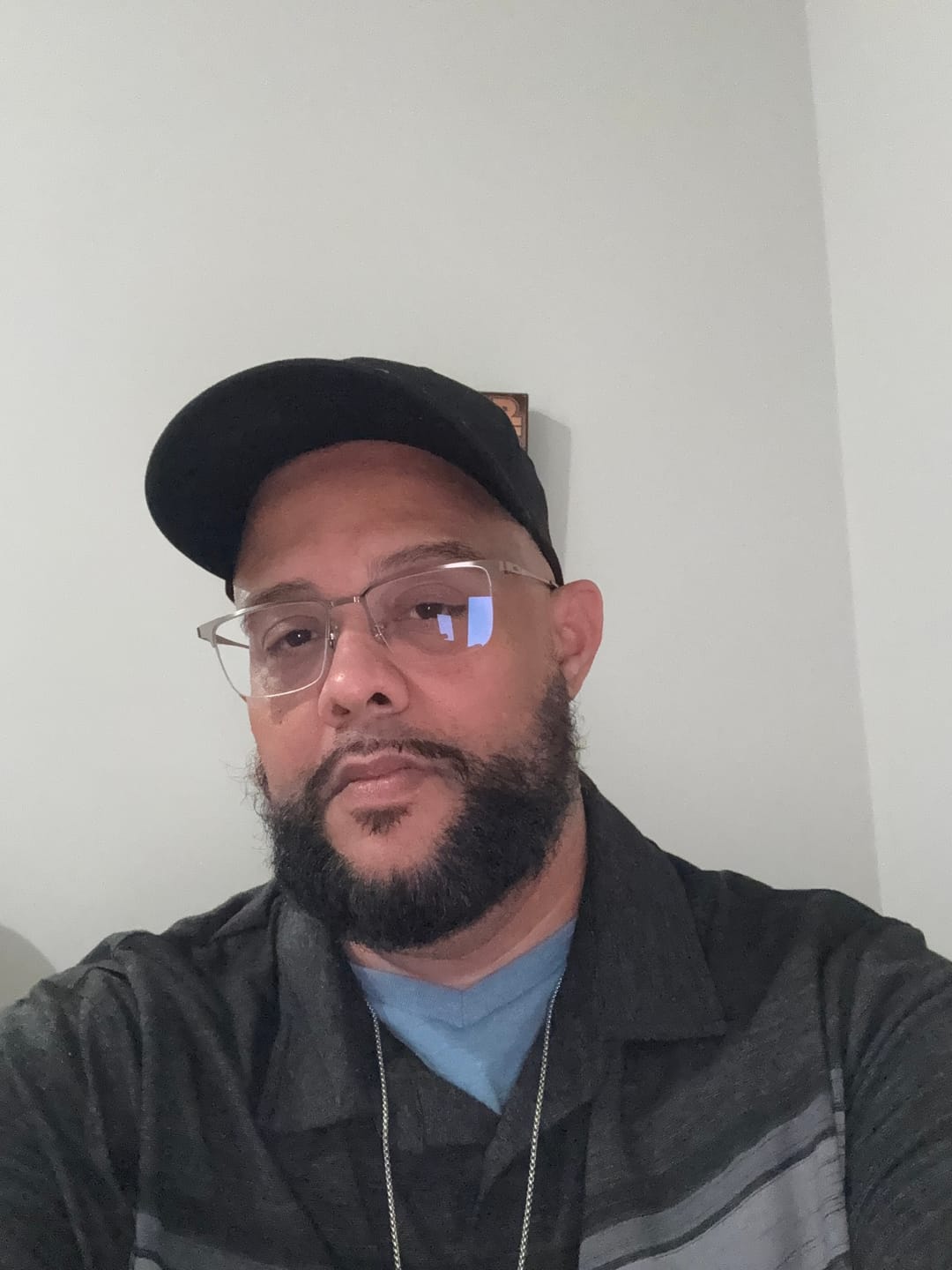 Customer photo review of Gavin | Semi-rimless Magnetic Flip-up Clip-on Eyeglasses Sunglasses | ZanyLen Best Seller