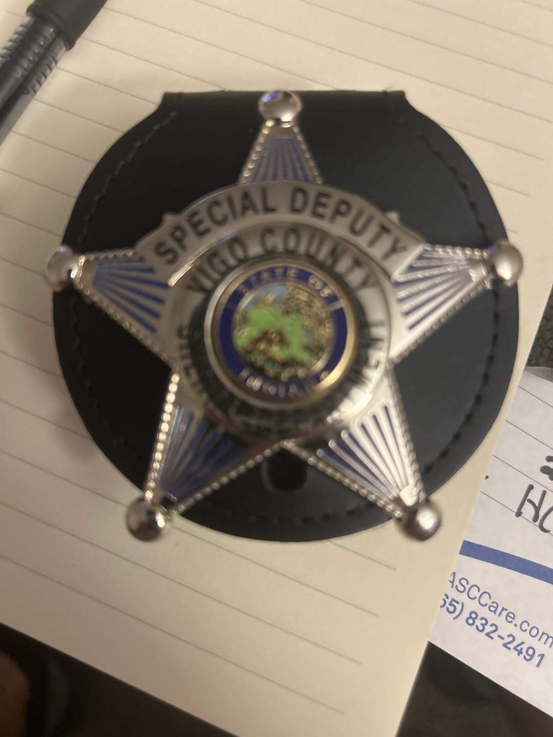 Customer photo review of Customizable Badge MA31