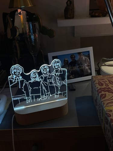 Customer photo review of Lampiece Lamp